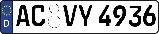 AC-VY4936