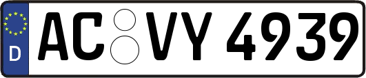 AC-VY4939