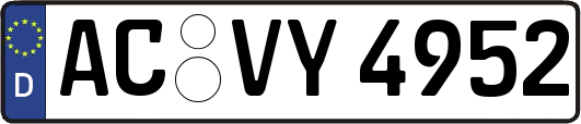 AC-VY4952