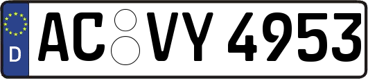 AC-VY4953