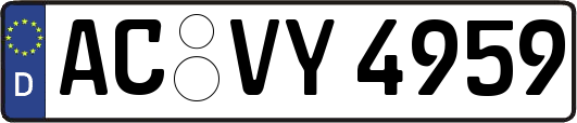 AC-VY4959