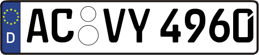 AC-VY4960