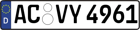 AC-VY4961