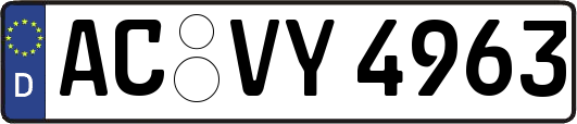 AC-VY4963