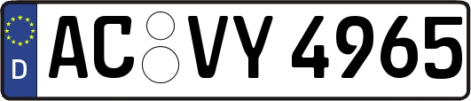 AC-VY4965