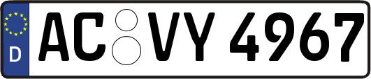 AC-VY4967
