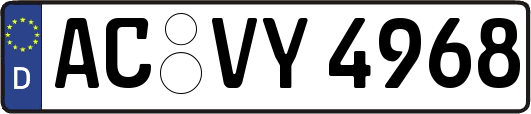 AC-VY4968