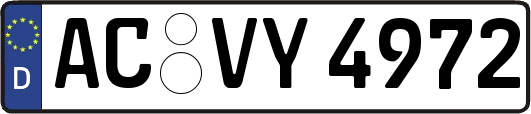 AC-VY4972