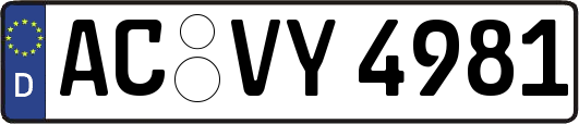 AC-VY4981