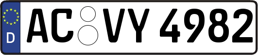 AC-VY4982