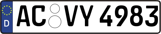 AC-VY4983