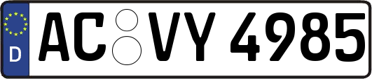 AC-VY4985