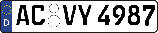 AC-VY4987