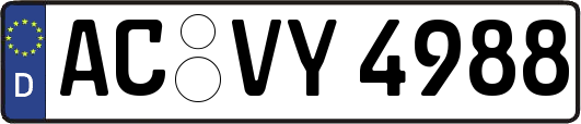 AC-VY4988