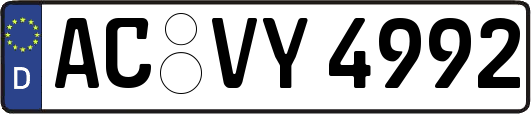 AC-VY4992
