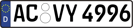 AC-VY4996