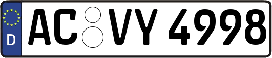 AC-VY4998