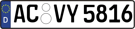 AC-VY5816