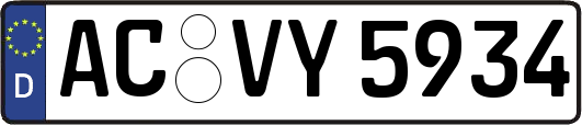 AC-VY5934