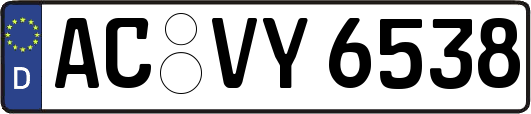 AC-VY6538