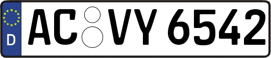 AC-VY6542