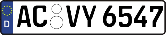 AC-VY6547