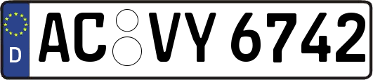 AC-VY6742