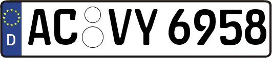 AC-VY6958