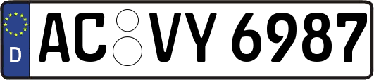 AC-VY6987