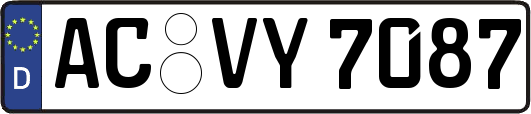 AC-VY7087