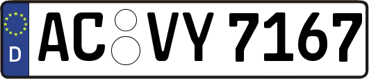AC-VY7167