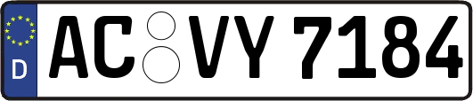 AC-VY7184