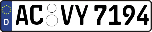 AC-VY7194