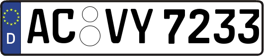 AC-VY7233