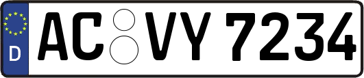 AC-VY7234