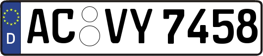 AC-VY7458