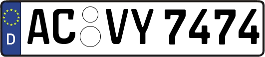 AC-VY7474