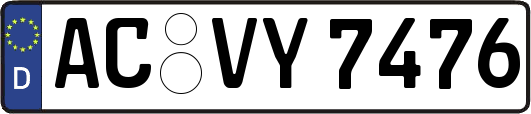 AC-VY7476