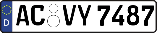 AC-VY7487