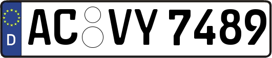AC-VY7489