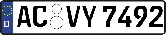 AC-VY7492