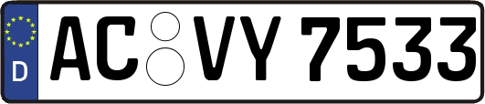 AC-VY7533