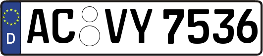 AC-VY7536