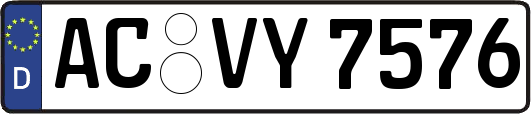 AC-VY7576