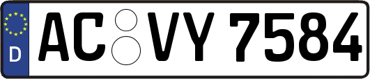 AC-VY7584