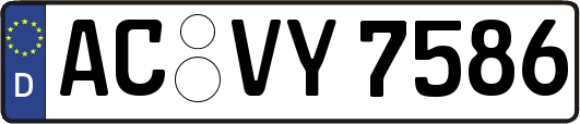 AC-VY7586
