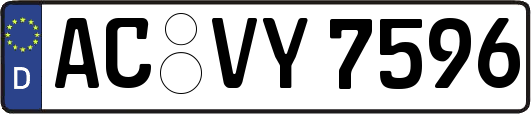 AC-VY7596
