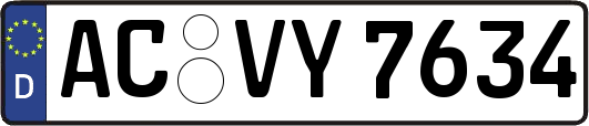 AC-VY7634