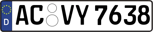 AC-VY7638