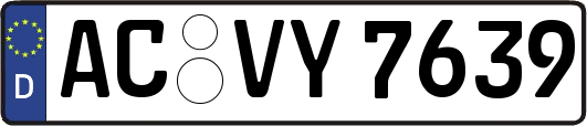 AC-VY7639